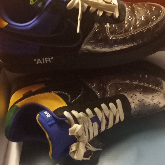 Snorlax Jordan 4s Louis Vuitton - Picture 2 of 3